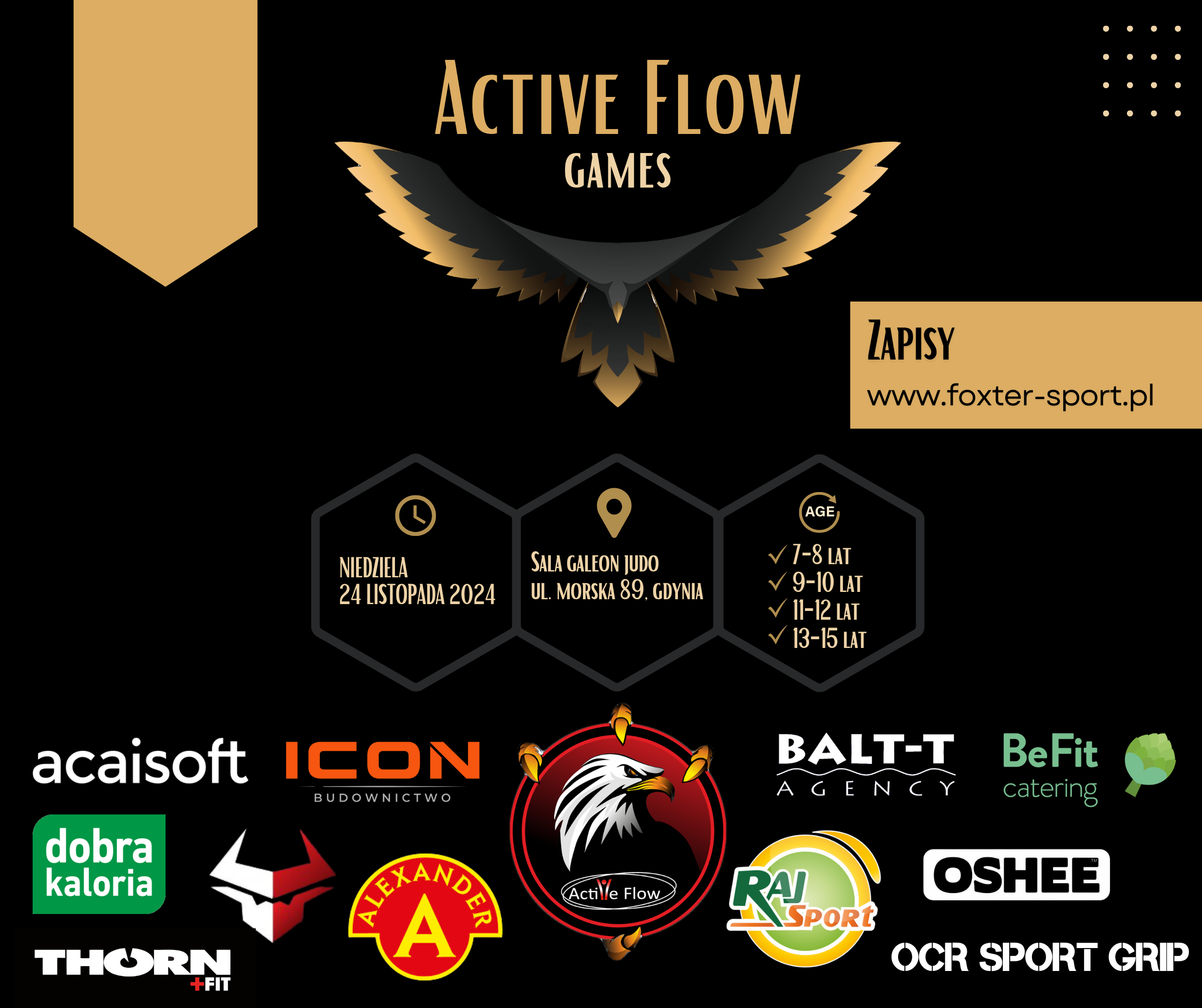 Active Flow Games - PLAKAT